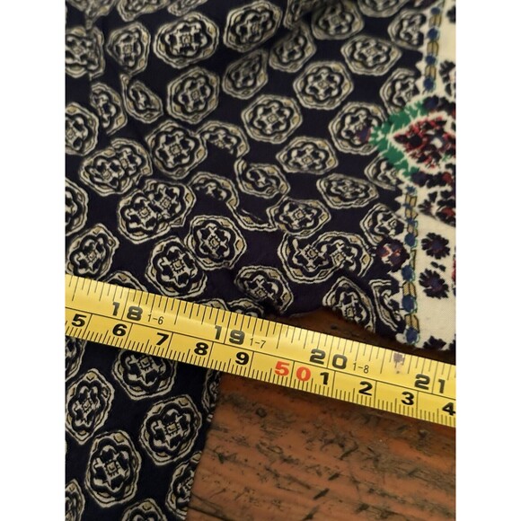 Step in Style Dress Tunic Embelished Boho L/XL Blue - Picture 5 of 8